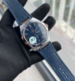 N1 Factory Omega Replica 41mm 8900/8901 Movement Blue Watch Strap Blue Dial Watch